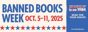 Banned Books Week 2025 logo