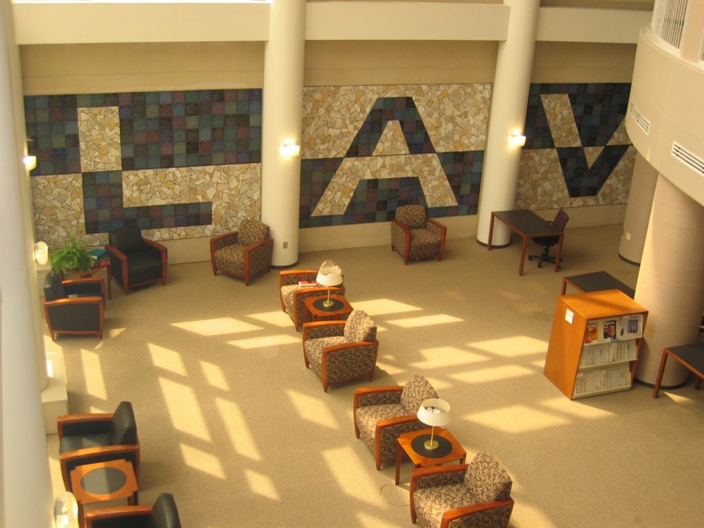 photo of C|M|Law Library interior